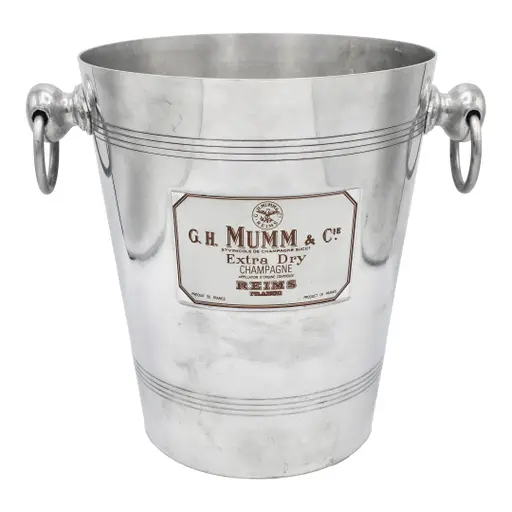 Vintage French Champagne Ice Bucket By G.h. Mumm & Cie