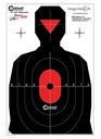 Caldwell 1175523 Silhouette Dual Zone Targets