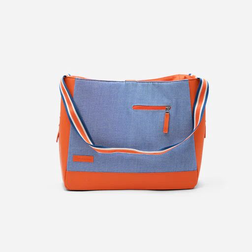 Sample Products - Tote Royal & Tangerine