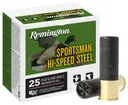 Remington Sportsman Hi-speed Steel 12gauge 2.75 In 1oz 6shot Shotgun Shells (25 Per Box/10 Case)