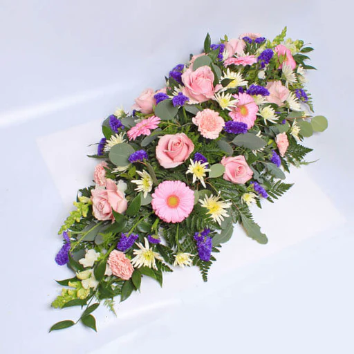 Large Pink Coffin Spray Fpb