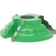 Grizzly Industrial Shaper Cutter - Reversible Detail Bead & Cove, 3/4" Bore (c2126)