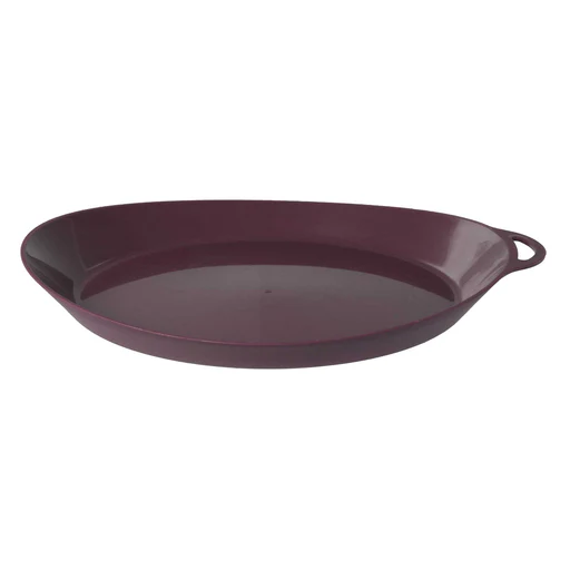 Ellipse Plastic Camping Plates - Purple