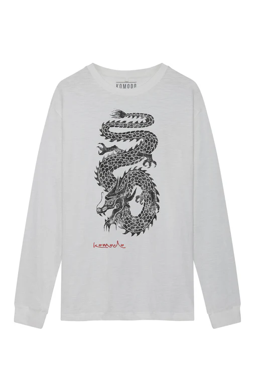 Dragon - Organic Cotton Tee White