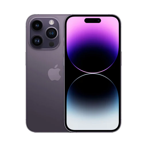 Refurbished Iphone 14 Pro Deep Purple At&t 128 Gb Fair Condition