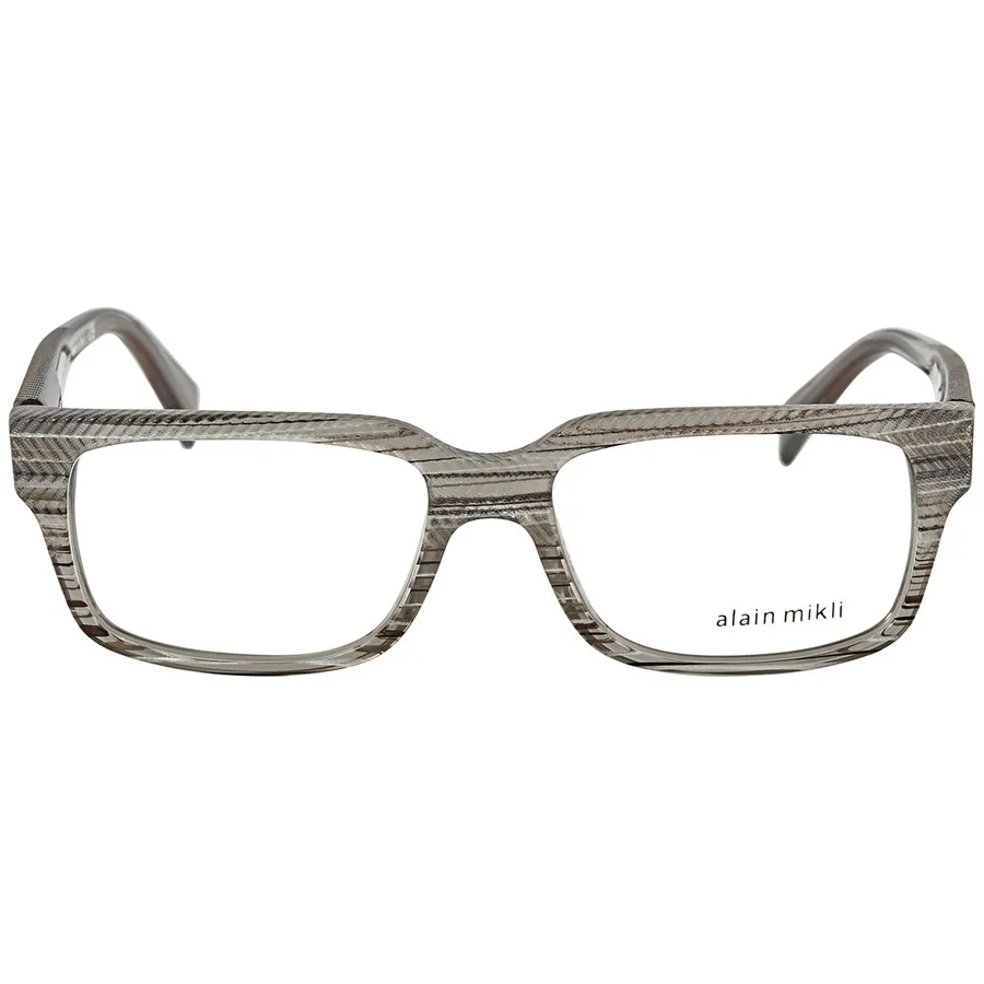 Alain Mikli Demo Rectangular Unisex Eyeglasses 0a03026 3867 53