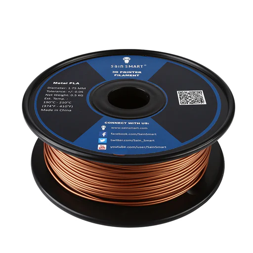 Metal X Pla Blend Filament 1.75mm 0.5kg/1.1lb