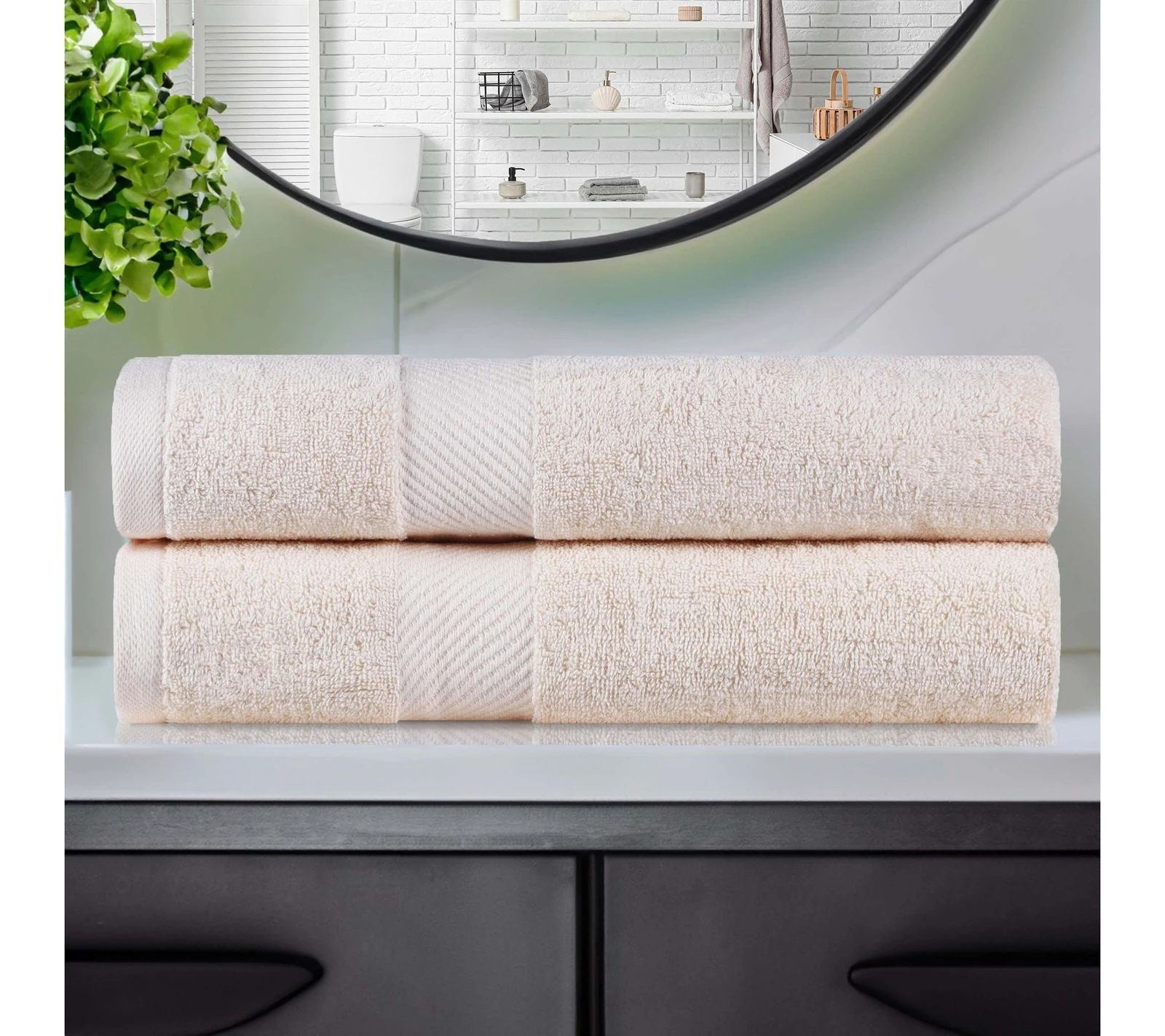 Superior Egyptian Cotton Medium Weight Bath Towel Set