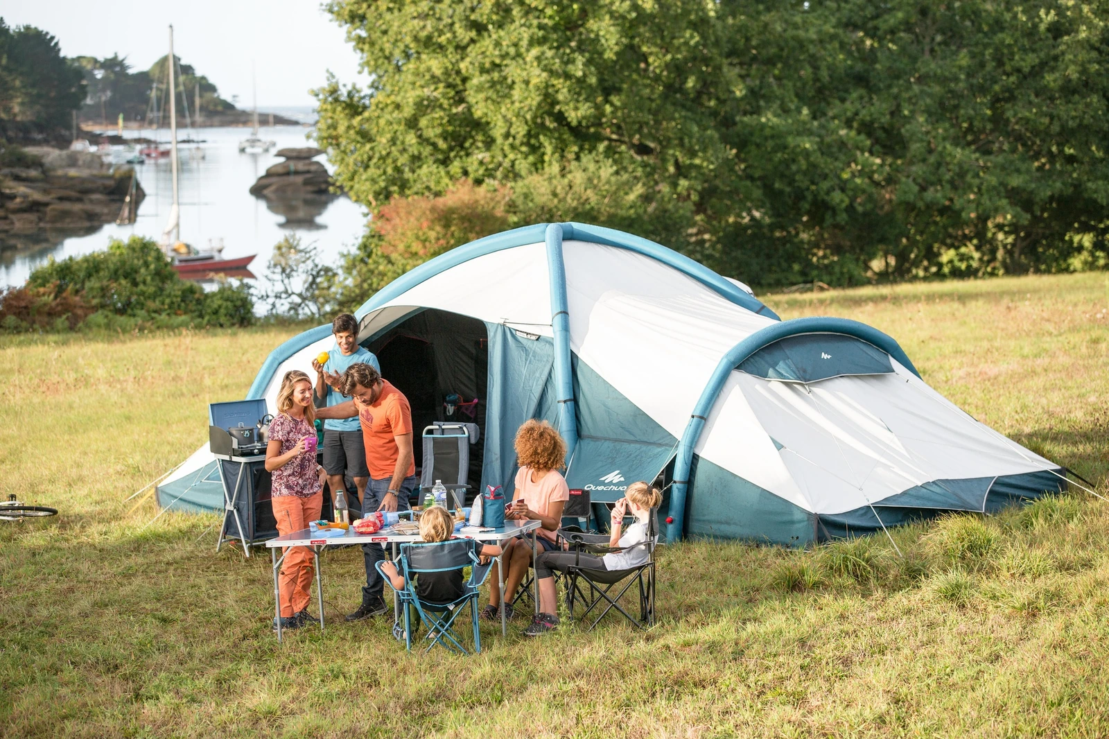 Large Camping Folding Armchair - Xl