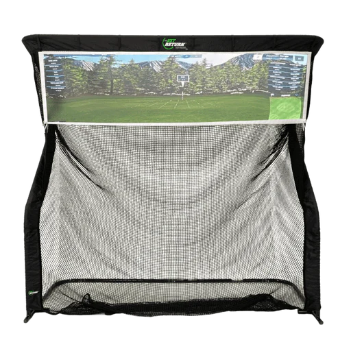 The Net Return Split Golf Simulator Screen - Pro Xl