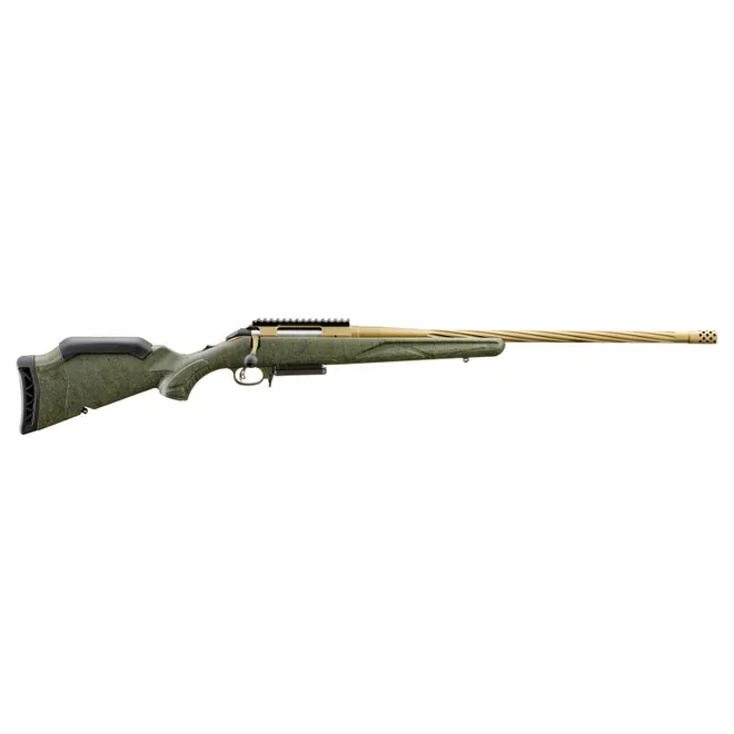 Ruger American Rifle Green Splatter Generation Ii Predator 308 Win 22: Barrel 3 Round