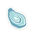 Oyster Sticker - Single Sticker