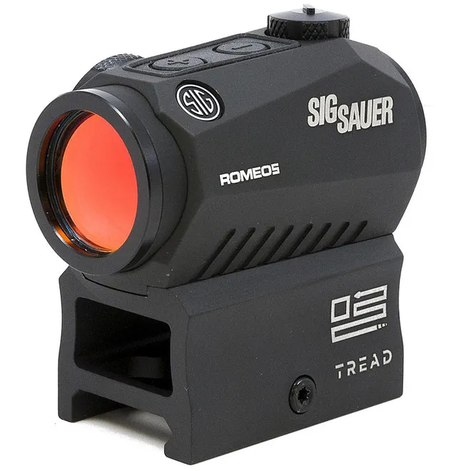 Sig Sauer Romeo5 Compact Red Dot Sight 1x 20mm 1/2 Moa Adjustments Sor52010