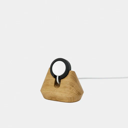Magnetic Charging Apple Watch Stand - Oak