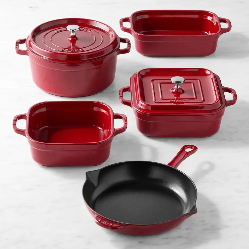 Staub Cookware & Bakeware 7-piece Set