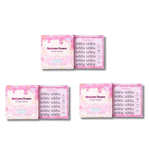 [no Glue] Blossom Lashes - 3 Packs