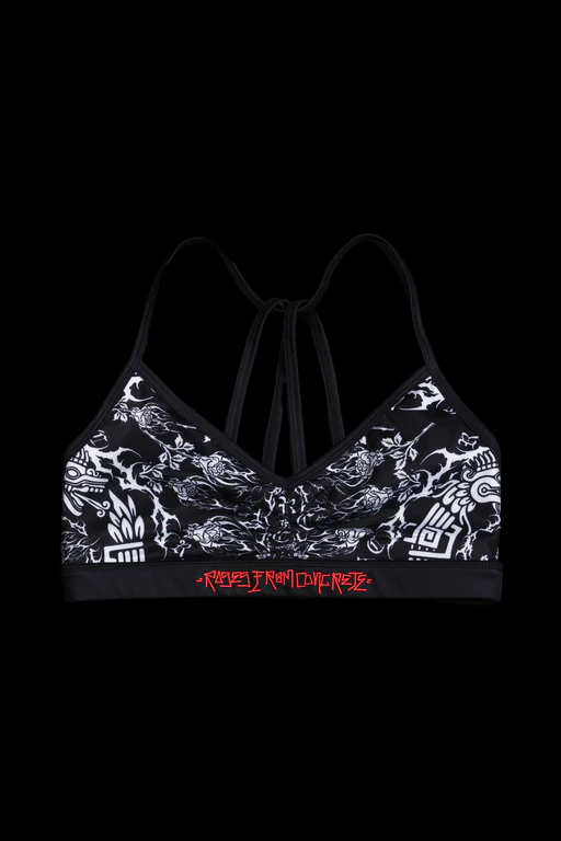 Warrior's Wrath Nahstia Energy Bra In Black