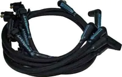 Dui Plug Wires- Hei Term -black-ford 351w-351c-390-460- Over Valve Covers- 135