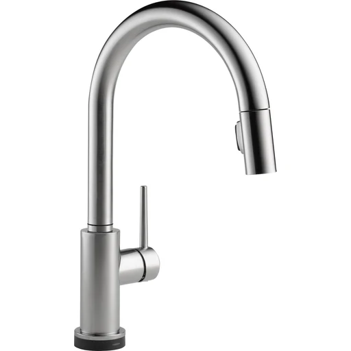 Delta Trinsic Touch2o Arctic Stainless Pull-down Sprayer Kitchen Faucet 556055