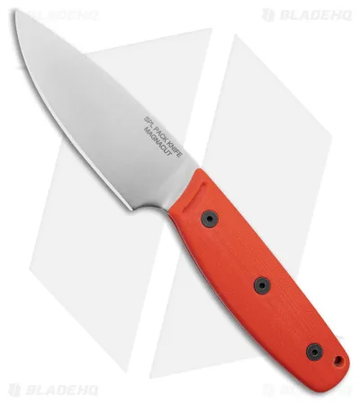 Ontario Spl Pack Knife Fixed Blade G-10 Orange (3.9" Satin)