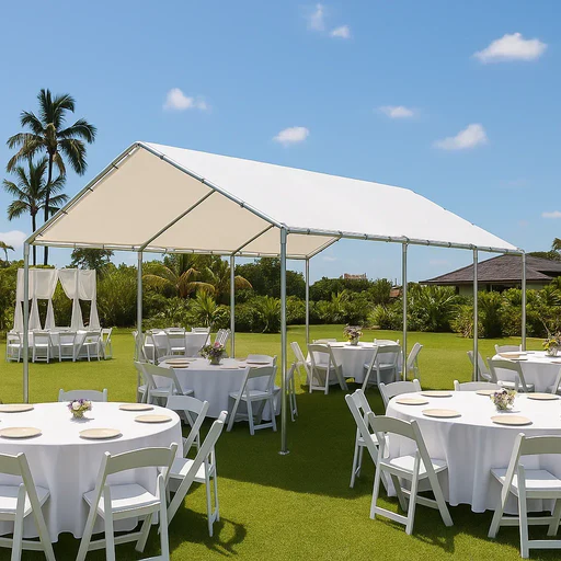 Tarp Canopy 10' X 20' - White
