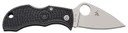 Spyderco Mbklfp Manbug 1.90 Stonewashed Vg-10 Ss Blade/ Black Textured Frn Handle, Knife