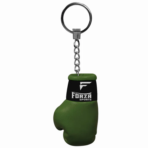 Forza Sports Mini Boxing Glove Keychain - Military Green