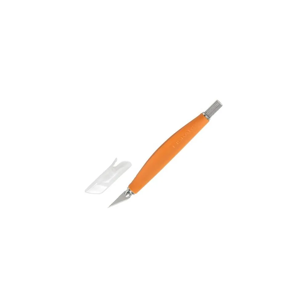 Wholesale Utility Knife: Discounts On Fiskars Softgrip Detail Knife Fsk1670001003 - Bulk Orange