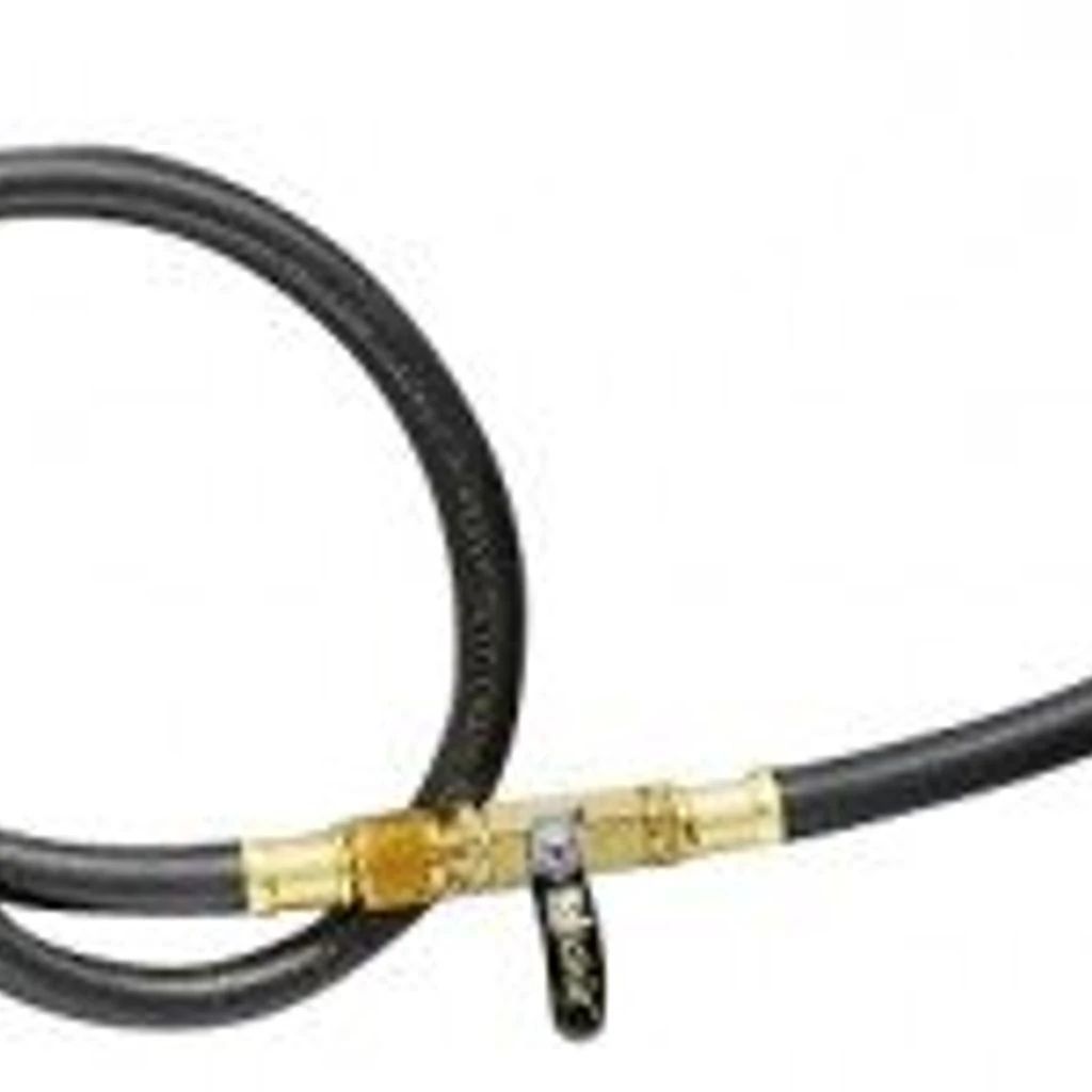 Yellow Jacket 20212 Bcsa-12 12" Heavy Duty Hose, 1/4" Straight X 1/4" 45°, Plus Ii™, 3/8"