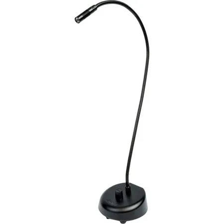 Littlite Anser Spot Desk Light With 18" Gooseneck & Dimmer With Weighted Base, No Power Supply