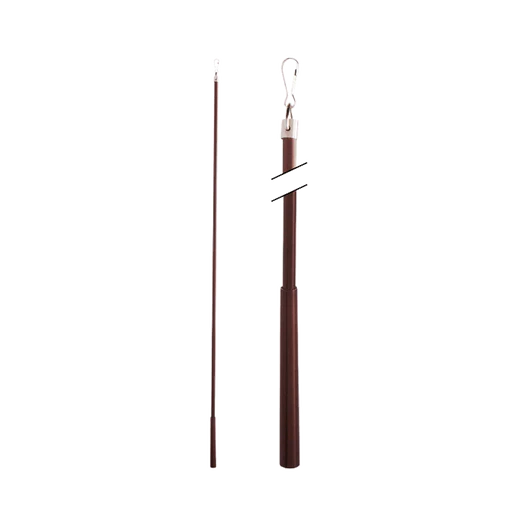 Metal Baton With Steel Clip - Oil Rubbed Bronze/48"