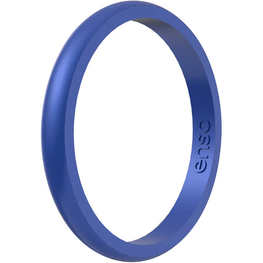 Enso Rings Halo Birthstone Series Silicone Ring - Sapphire - 11