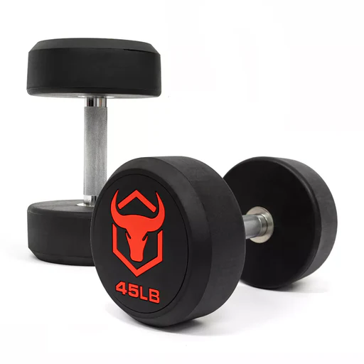 Commercial Dumbbells - 65lb Pair