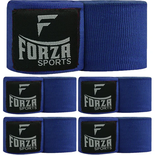 Forza Sports 180" Mexican Style Boxing And Mma Handwraps - 5-pack - Navy