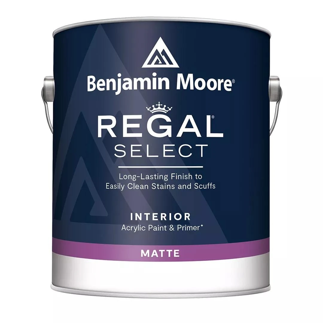Regal Select Waterborne Interior Paint Matte Quart Powell Buff Hc-35