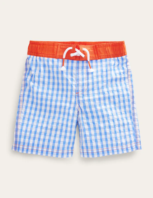 Bermudas Mit Vichykaros-blau