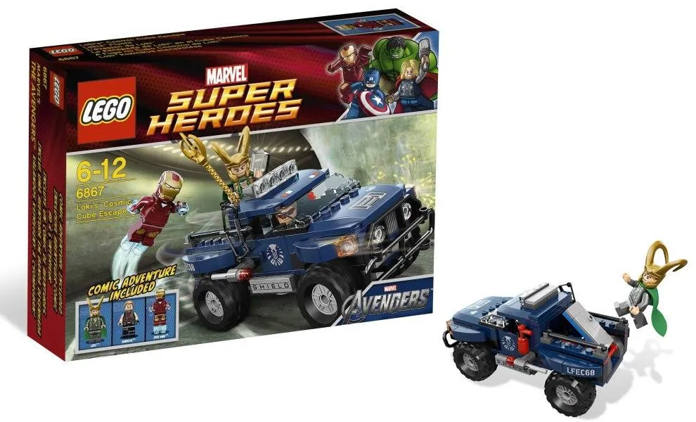 Marvel Loki's Cosmic Cube Escape Lego Toys By Lego