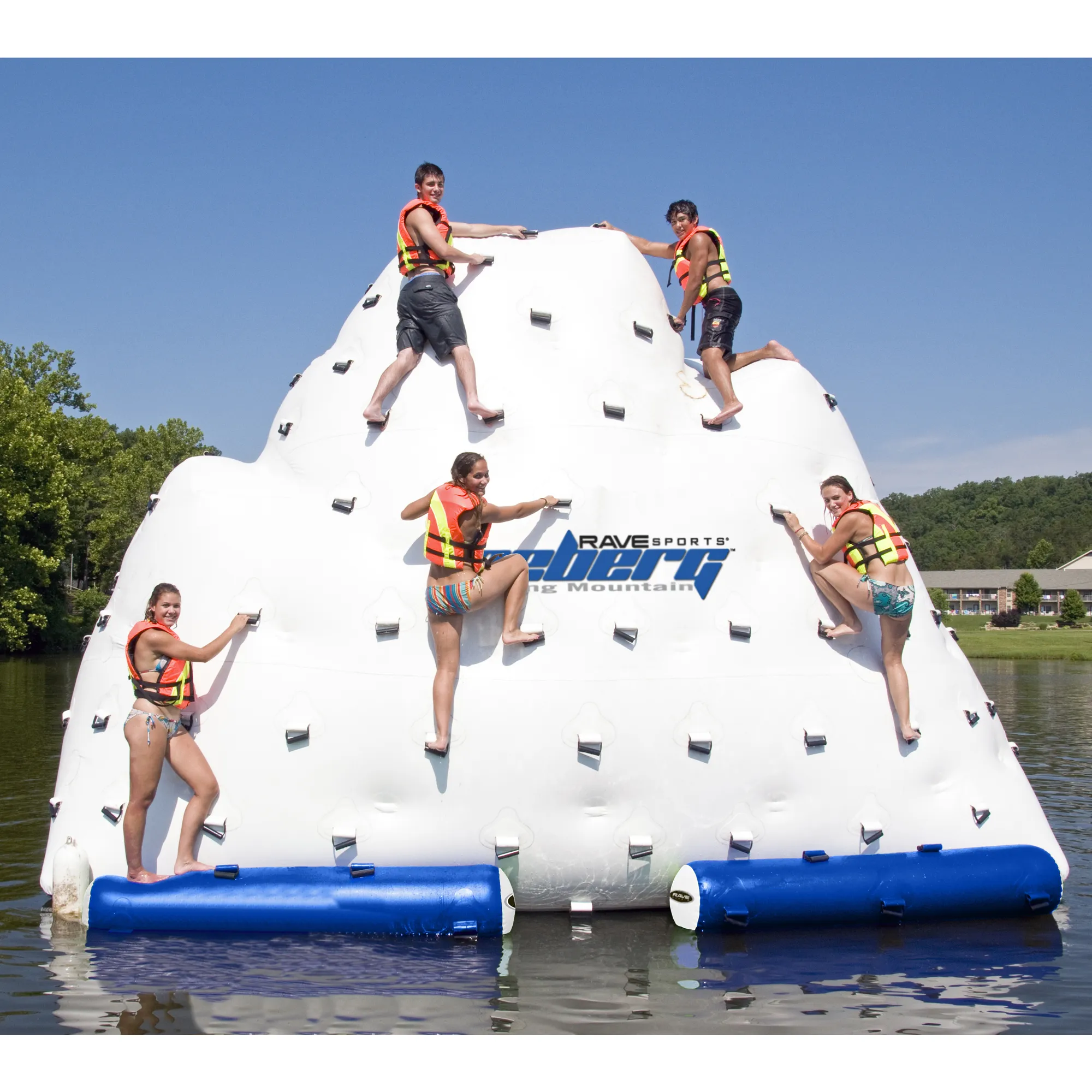 Rave Iceberg Inflatable Climbing Mountain, 14'