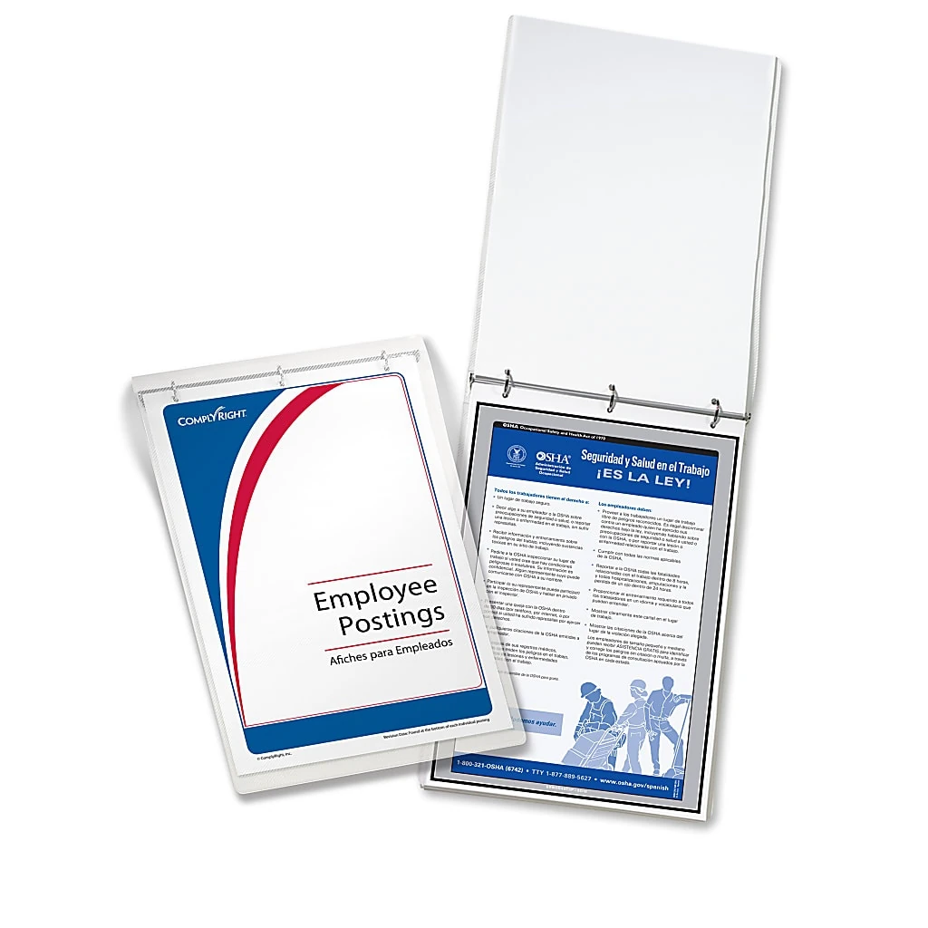 Complyright Remote Worker Federal And State Labor Law 1-year Poster Service, Spanish, North Dakota