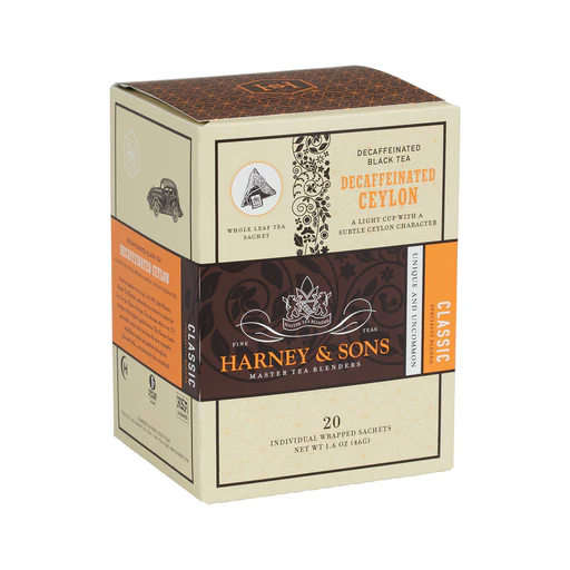 Decaf Ceylon (decaf Orange Pekoe) - Box Of 20 Individually Wrapped Sachets