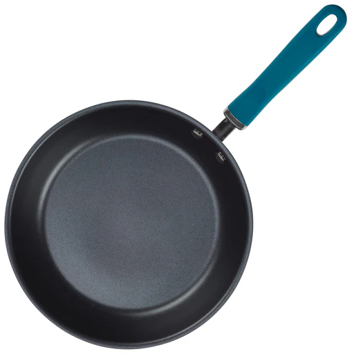 11-piece Create Delicious Hard Anodized Nonstick Induction Cookware Set - Teal