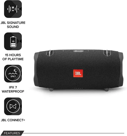 Jbl Xtreme 2 Portable Wireless Bluetooth Speakers (2 Speaker Bundle) - Red