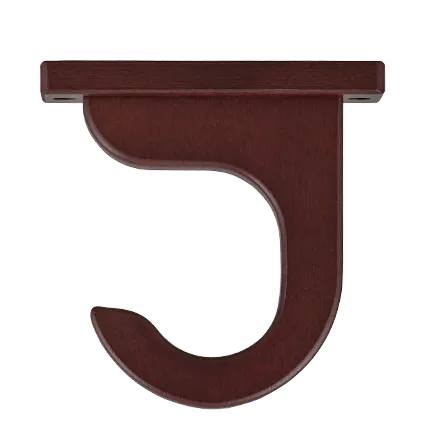 Finestra Ceiling Bracket - Mahogany/2"