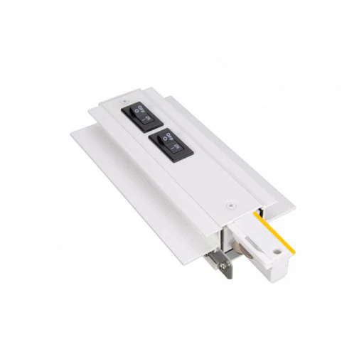 W System Flangeless Recessed Track Current Limiter - Left, 120v