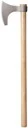 Cold Steel Cs90wvba Viking Hand Axe 6 In Blade Axe 1055 Carbon Steel Blade American Hickory Handle 30 In Long