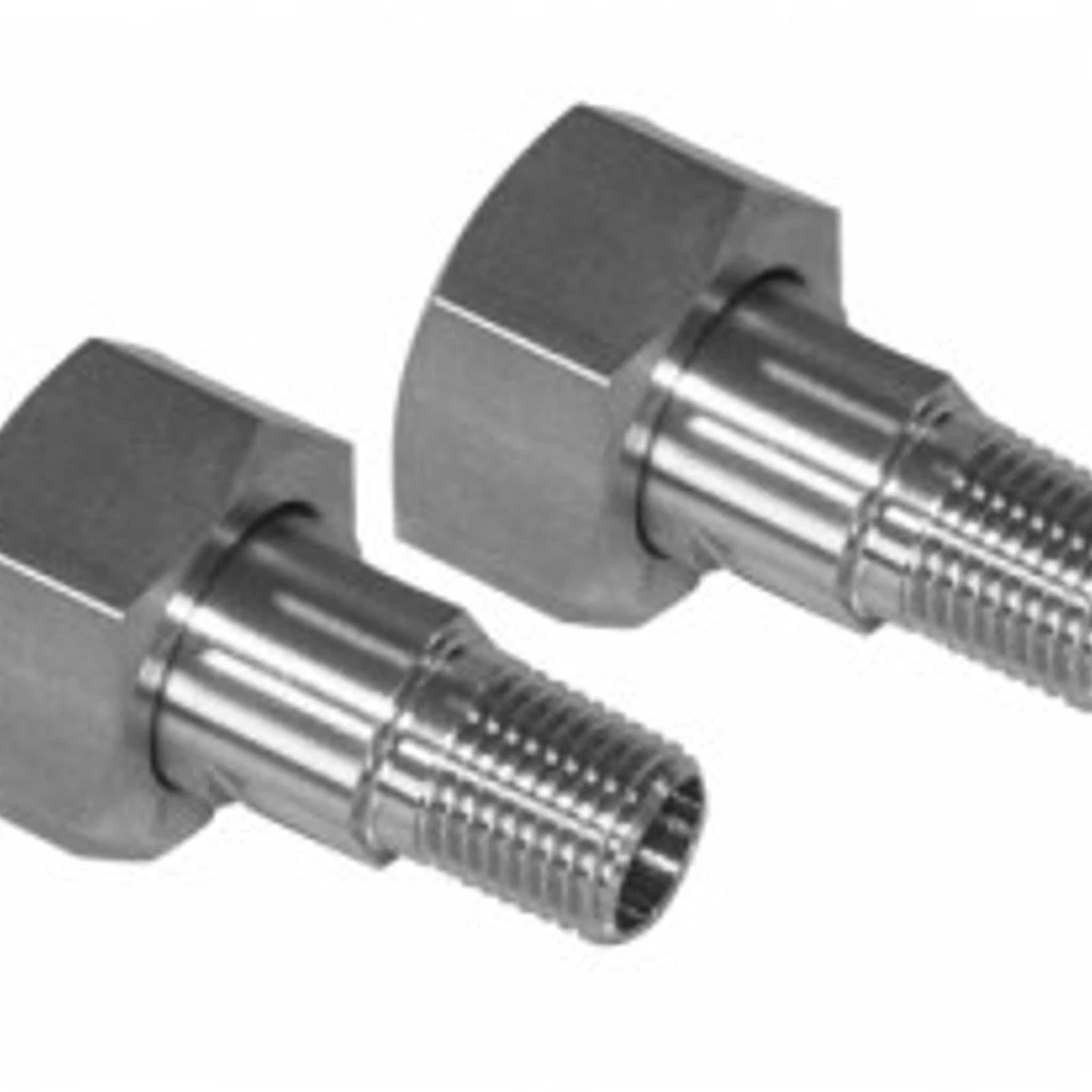 Julabo 8890058 Female To Male Adapters, M24 X 1.5 To 0.25" Npt, 2-pack