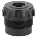 Dead Air Armament Ghost Fixed Mount, 1/2x36, Black Finish Da411