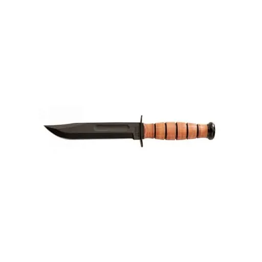 Ka-bar Short Ka-bar Tanto Black Serr Edge Knife
