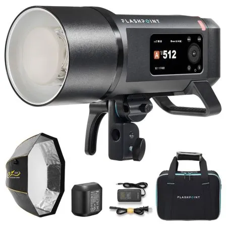 Flashpoint Xplor 600pro Ttl Battery-powered Monolight With Accessories Kit