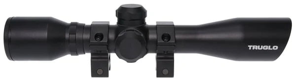 Truglo Scp 4x32 Xbow Black Scope With Rings